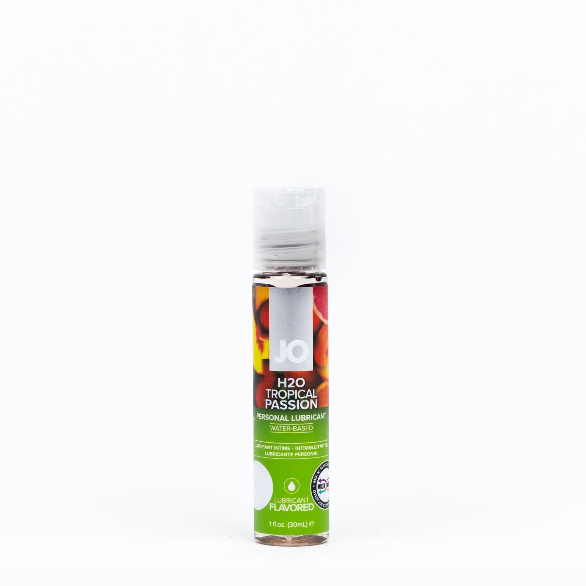 JO Flavored H2O Water Based Personal Lubricant, Tropical Passion, 1 oz Liquids - Walmart.com JO Flavored H2O Water Based Personal Lubricant, Tropical Passion, 1 oz Liquids - Walmart.com