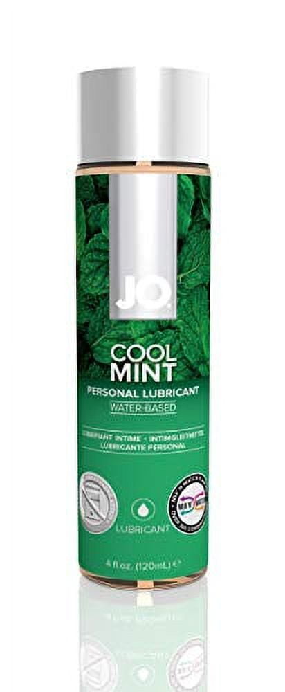 System JO, JO H2O Flavored - Mint ( 4 oz ),Water based personal lubricant, liquid