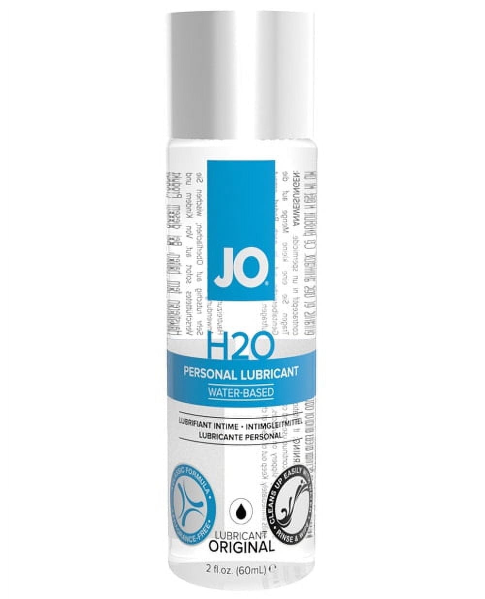 SYSTEM JO JO H2O - Original - Lubricant (Water-Based) 2.5 fl oz - 60 ml