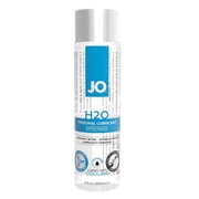 JO H2O Water Based Cooling Personal Lubricant, 4 Ounce Lube for Men, Women and Couples Free of Glycerin and Fragrance