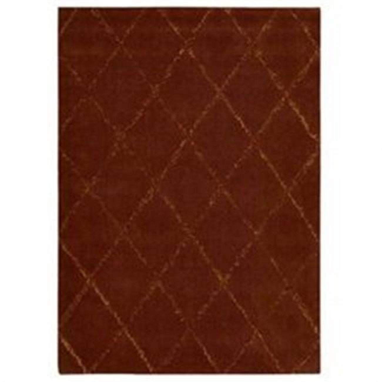JOAB4-MONTEREY, MTR01, RUST, 3.5 ft. x 5.5 ft. Rug - Walmart.com