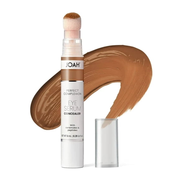 JOAH Perfect Complexion Under Eye Concealer and Serum, Korean Makeup, Hydrating Under Eye Serum Concealer Stick for Dark Circles and Puffiness, Peptide Serum with Medium Coverage