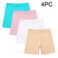 thumbnail image 1 of JOANKDMI 4 Pack Girls Biker Shorts Teen Spandex Activewear Elastic Waist Play Shorts for Dance Yoga Gymnastics Comfortable Stretchy Under Dress Safety Shorts Multipack, 1 of 9