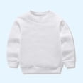 thumbnail image 1 of JOANKDMI Crewneck Sweatshirts Toddlers Boys Girls Long Sleeve Solid Color Pullover Tops Casual Basic Fleece Sweaters for School Fall Winter Active Wear Daily Outfits, 1 of 3