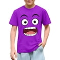 thumbnail image 1 of JOANKDMI Funny Graphic T Shirts Boys Girls 4-5 Short Sleeve Crewneck Novelty Casual Summer Tees Cute Playwear Everyday Clothes Soft Breathable Cotton Blend Tops, 1 of 6