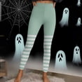 thumbnail image 1 of JOANKDMI Halloween Striped Tights Women Anime Fairytale Character Schoolgirl Thigh-High Illusion Mock Suspender for Trick-or-Treat Convention Gathering Novelty Costume Apparel, 1 of 9