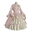 thumbnail image 1 of JOANKDMI Rococo Ball Gown for Women Victorian Dress Long Sleeve Ruffle Trim Colonial Marie Antoinette Costume Medieval Gothic Renaissance Outfit, 1 of 3