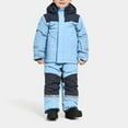 thumbnail image 1 of JOANKDMI Tweens Winter Snowsuit Boys Girls One Piece Ski Jumpsuit Waterproof Windproof Hooded Coverall with Reinforced Knees Reflective Details for Snowboarding Winter Outdoor Play Skiwear, 1T-15Y, 1 of 9