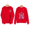 thumbnail image 1 of JOANKDMI Women's Boxing Gloves Pink Ribbon Hoodies Breast Cancer Awareness Graphic Pullover Sweatshirt Long Sleeve Pocket Drawstring Activewear Fight Like a Girl, 1 of 6