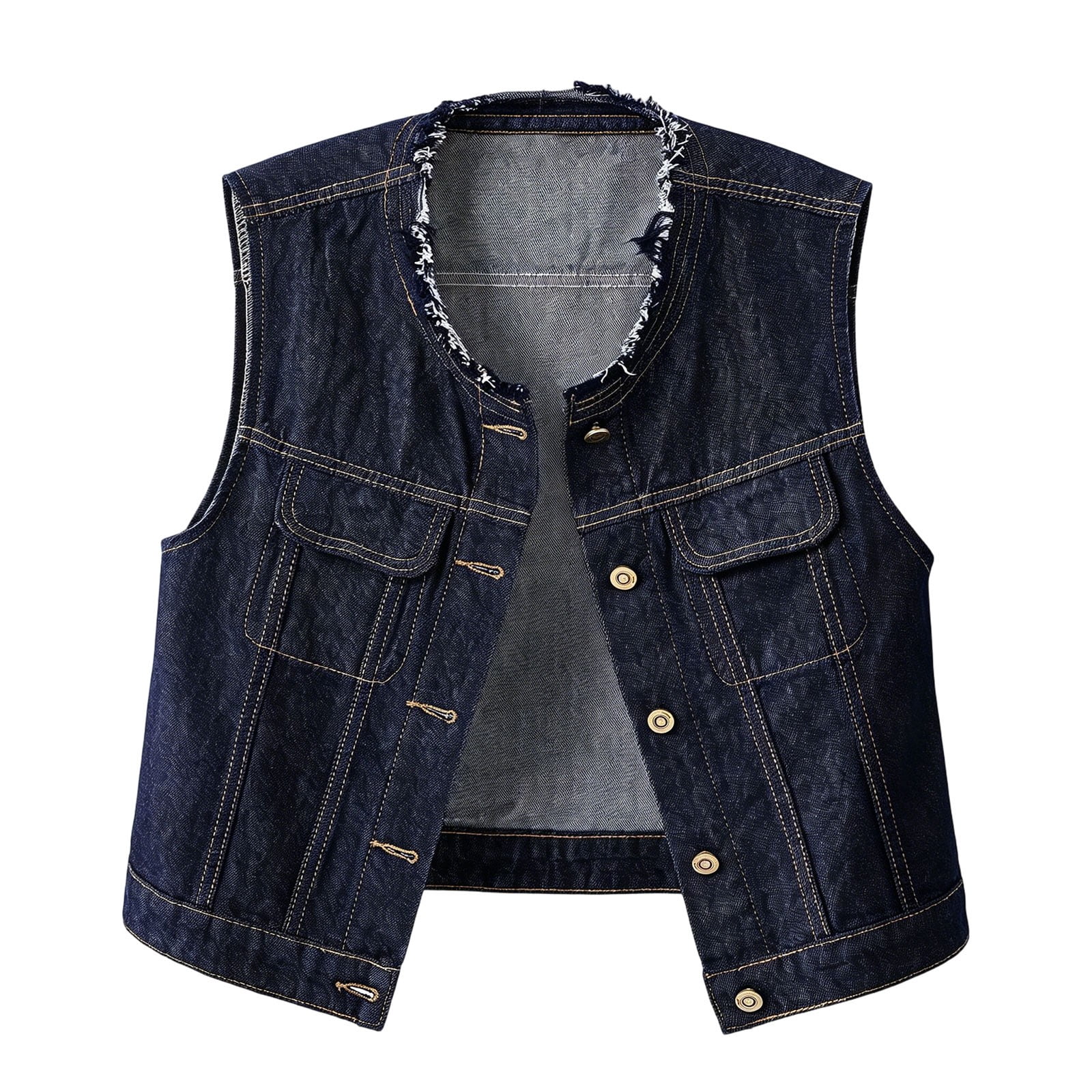 新品アメリヴィンテージ VEST LAYERED DENIM JACKET VEST LAYERED DENIM JACKET Ameri VINTAGE 【公式通販】