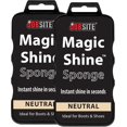 thumbnail image 1 of JOB SITE Instant Express Leather Boot & Shoe Shine Sponge - Neutral - 2 Pack, 1 of 1