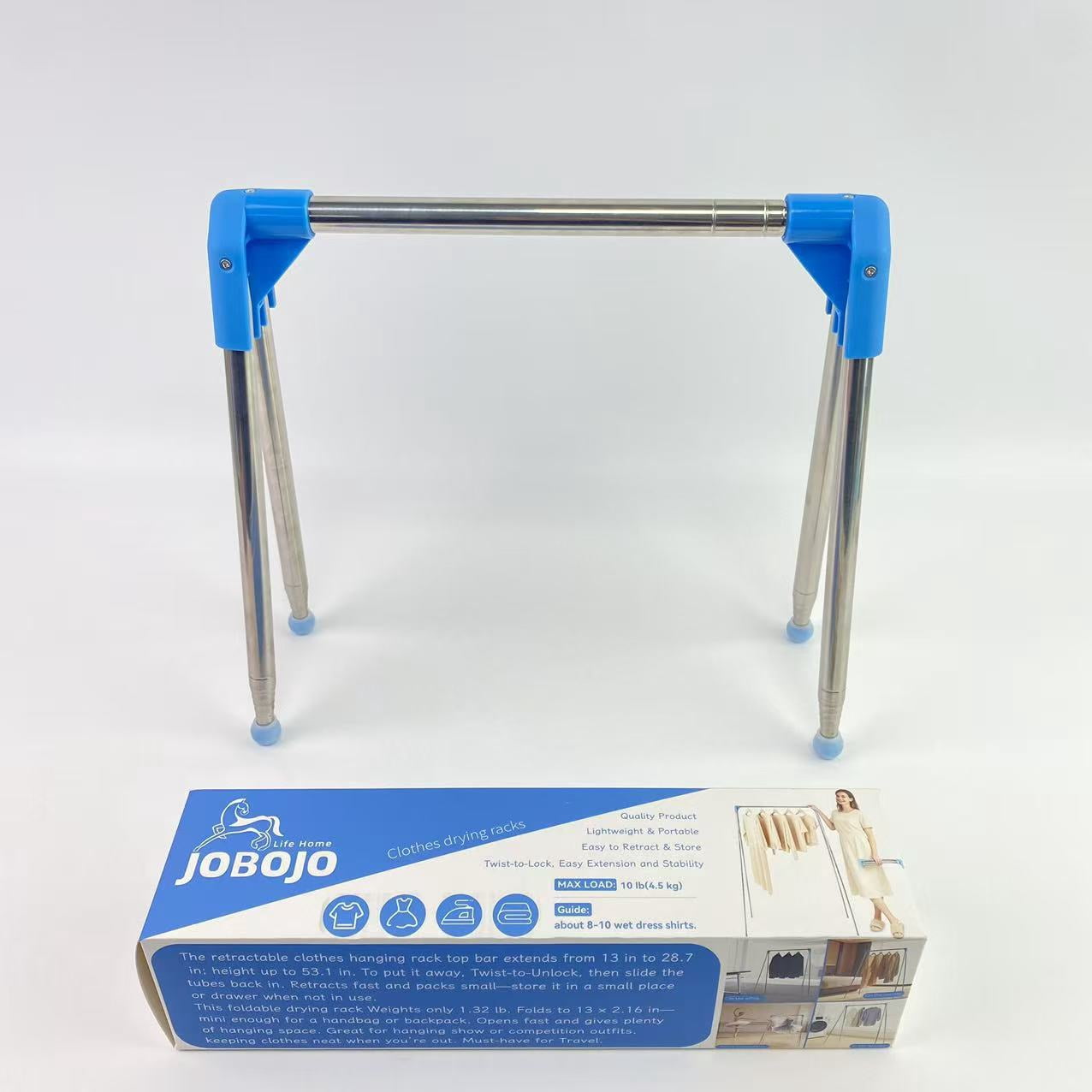 Twist Rack JOBOJO Clothes drying racks, for drying,Twist-to-Lock Portable Clothes ...