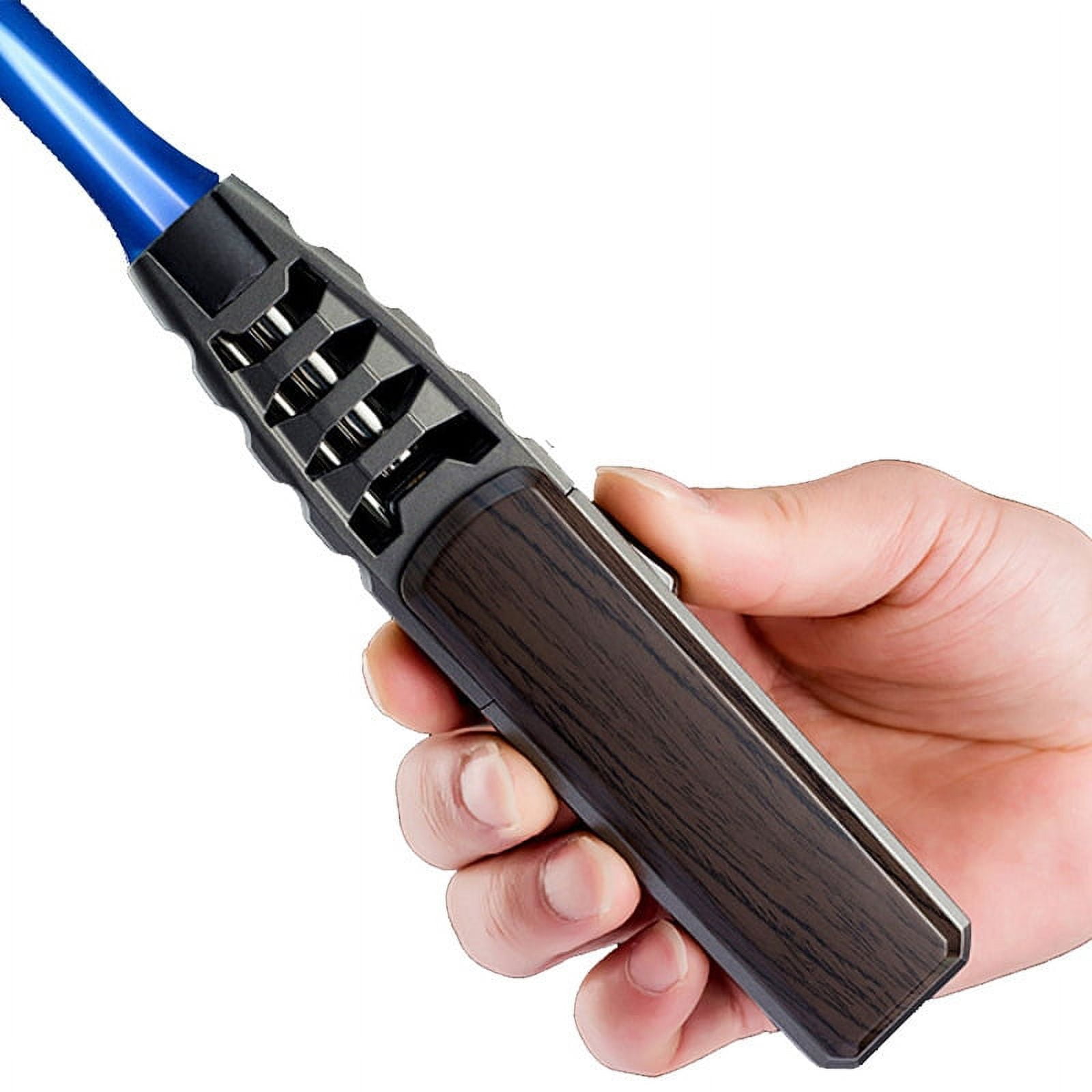 JOBON Torch Gas Lighter Windproof Blue Flame Straight Up Lighter