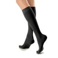thumbnail image 1 of JOBST 120205 soSoft Compression Sock, Brocade Pattern, 15-20mmHg, Knee High, Black, Small, 1 of 2