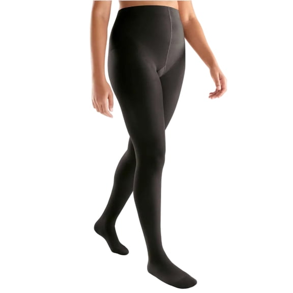JOBST Actvia Sheer 15-20 Waist High, Close Toe, Small, Black