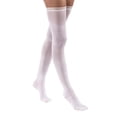 thumbnail image 1 of JOBST Anti-Embolism Compression Stockings, 18 mmHg, Thigh High, Closed Toe, White, Small Short, 1 of 3