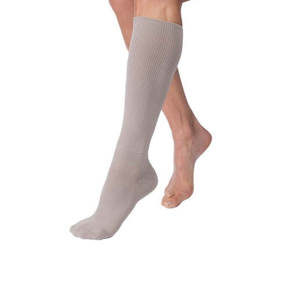 JOBST FarrowHybrid ADI Compression Wraps, 20-30 mmHg, Foot Compression Liner, Taupe, Small Wide