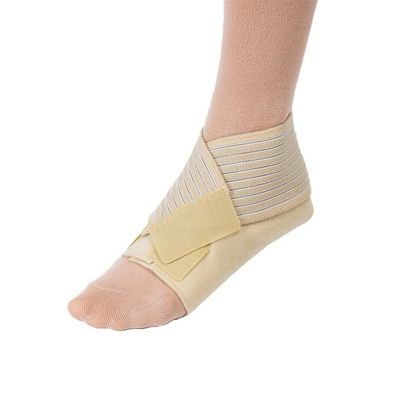 JOBST FarrowWrap Classic Compression Wraps, 30-40 mmHg, Footpiece, Tan, Small Long