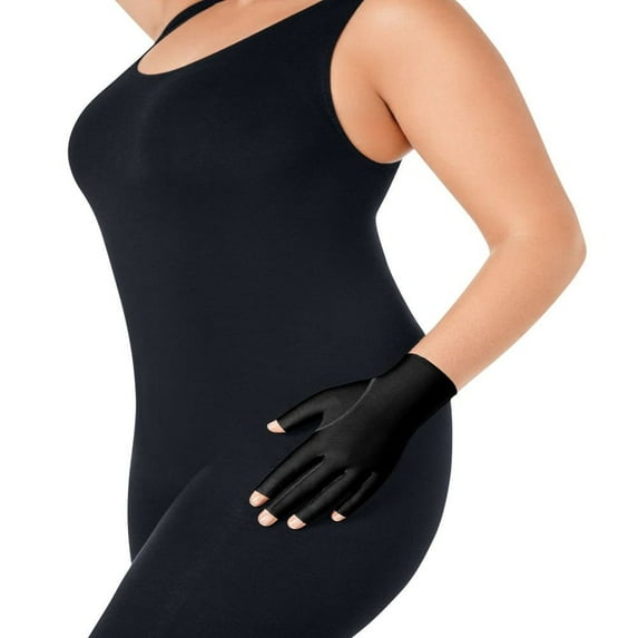 JOBST FarrowWrap Compression Wraps, Glove, 20-30mmHg / Black/ Size 2