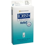 JOBST Medical LegWear Relief Knee High Socks 20-30 mmHg Medium Beige Open-Toe 1 Pair