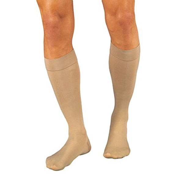 JOBST Medical LegWear Relief Knee High Socks Firm Compression 20-30 mmHg Medium Beige 1 Pair