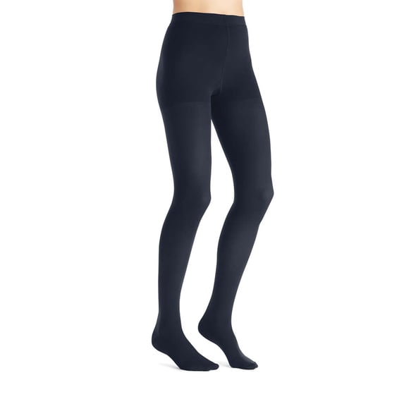JOBST Opaque Compression Stockings, 15-20 mmHg, Waist High, Closed Toe, Anthracite, Small
