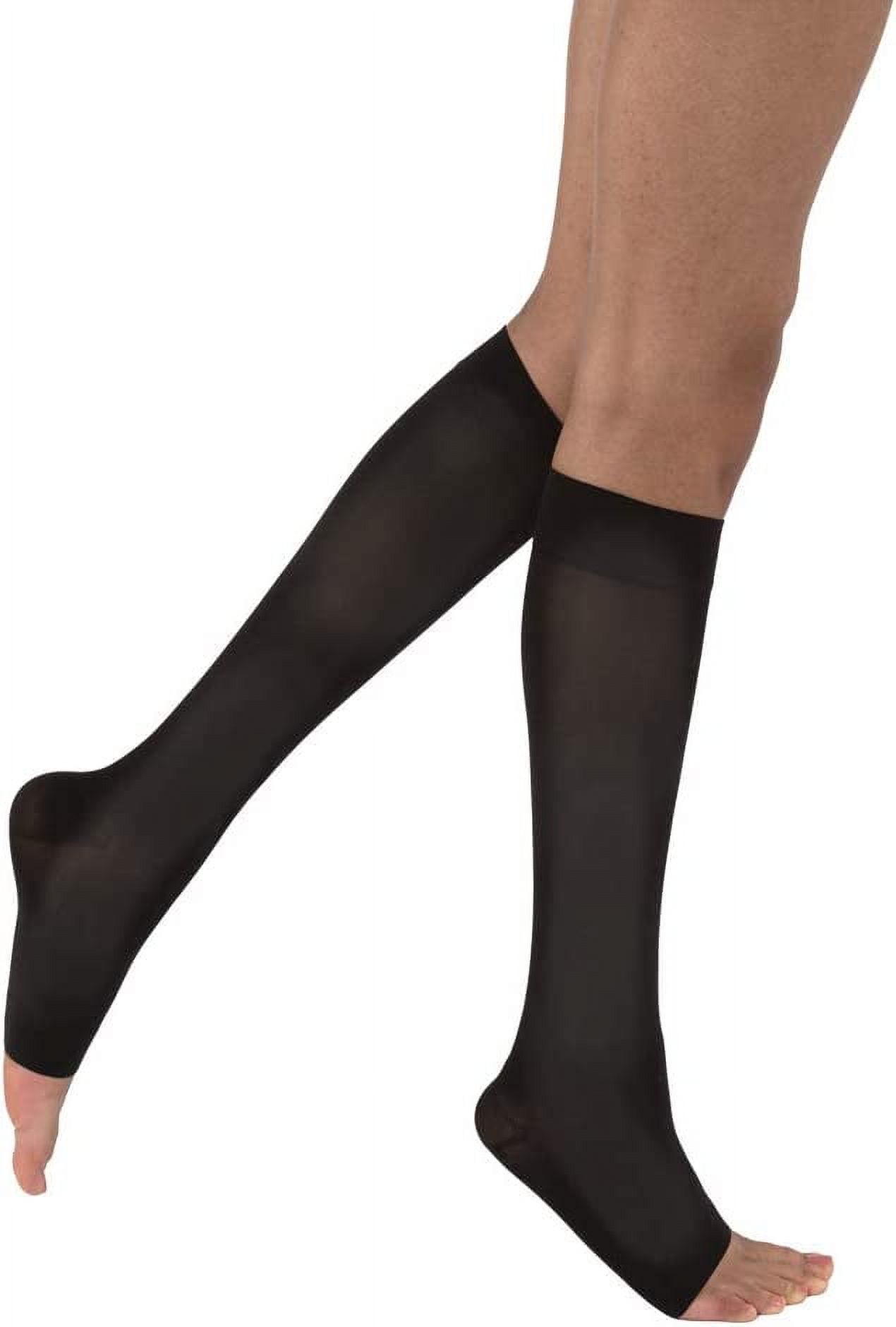 JOBST Opaque Knee High with SoftFit Technology Band, 2030 mmHg Compression Stockings, Open Toe