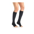thumbnail image 1 of Jobst Opaque Open Toe Maternity Knee Highs - 15-20 mmHg Anthracite Medium, 1 of 8