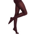 thumbnail image 1 of JOBST Opaque Waist High 20-30 mmHg Compression Stockings Pantyhose, Closed Toe, Large, Cranberry, 1 of 5