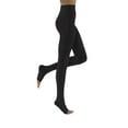 thumbnail image 1 of JOBST Relief 30-40 mmHg Compression Stockings, Waist High Pantyhose, Open Toe, Black, X-Large, 1 of 3