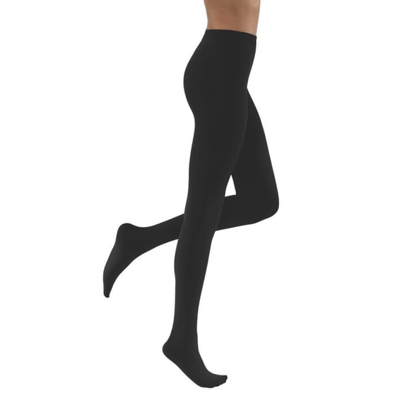 JOBST Relief 30-40mmHg Compression Stockings Waist High, Closed Toe, Black, Small