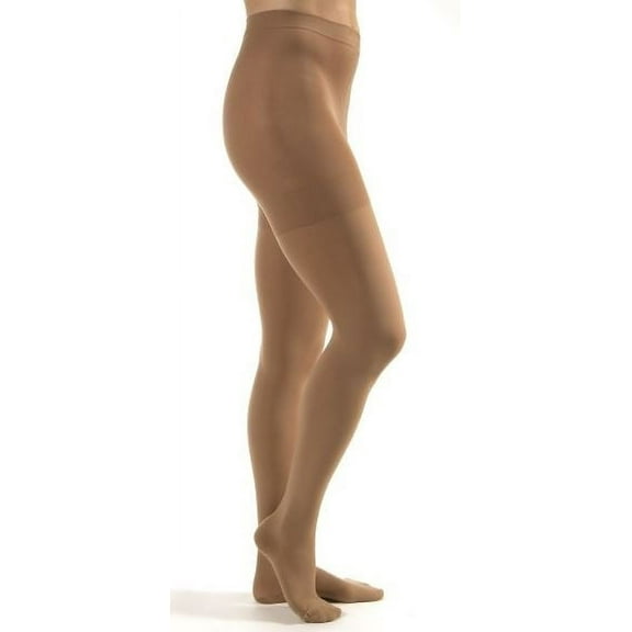 JOBST Relief Compression Stockings 20-30 mmHg Petite Waist High Closed Toe, Small / Beige