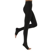 JOBST Relief Compression Stockings 20-30 mmHg Petite Waist High Open Toe, X-Large / Black