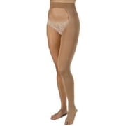 JOBST Relief Compression Stockings, 30-40 mmHg, Chap Left, Open Toe, Beige, X-Large