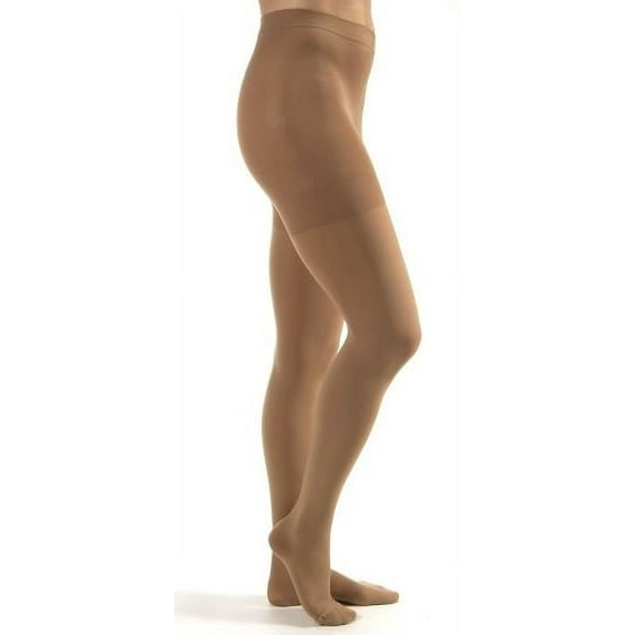 JOBST Relief Compression Stockings 30-40 mmHg Petite Waist High Closed Toe, Small / Beige