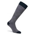 thumbnail image 1 of Jobst Style Soft Fit Knee High Socks - 30-40 mmHg Reg Argyle Grey X-Large, 1 of 7