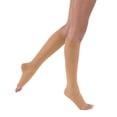 thumbnail image 1 of JOBST UltraSheer Compression Stockings, 15-20 mmHg, Knee High, Open Toe, Sun Bronze, X-Large, 1 of 4