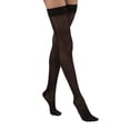 thumbnail image 1 of JOBST UltraSheer Compression Stockings, 8-15 mmHg, Thigh High, Closed Toe, Classic Black, X-Large, 1 of 4