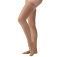 thumbnail image 1 of JOBST Women's Ultrasheer Thigh High 8-15mmHg Closed Toe - Sun Bronze Large, 1 of 7