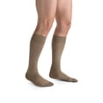 thumbnail image 1 of JOBST forMen Casual Compression Socks, 15-20 mmHg, Knee High, Closed Toe, Khaki, Small, 1 of 4