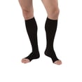 thumbnail image 1 of JOBST forMen Compression Socks, 20-30 mmHg, Knee High, Open Toe, Black, Small, 1 of 3
