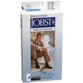thumbnail image 1 of Jobst for Men Ribbed 15-20 Knee High Compression Socks Black Small, 1 of 3