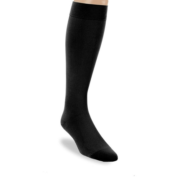 JOBST for Men Knee High Closed Toe Compression Stockings, Extra Firm Legware for All Day Comfort for Males, Compression