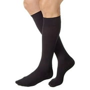 JOBST unisex-adult Relief Knee High 20-30 mmHg Compression Socks, Closed Toe, 1 PCS,Black, Large Full Calf