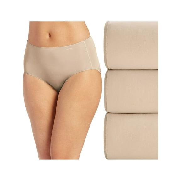 JOCKEY Intimates 3 Pack Beige Hipster Underwear 5