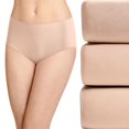 thumbnail image 1 of JOCKEY Intimates 3 Pack Beige Hipster Underwear 7, 1 of 4
