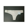 thumbnail image 1 of JOCKEY Intimates Beige Solid Everyday Thong Size: XL, 1 of 2