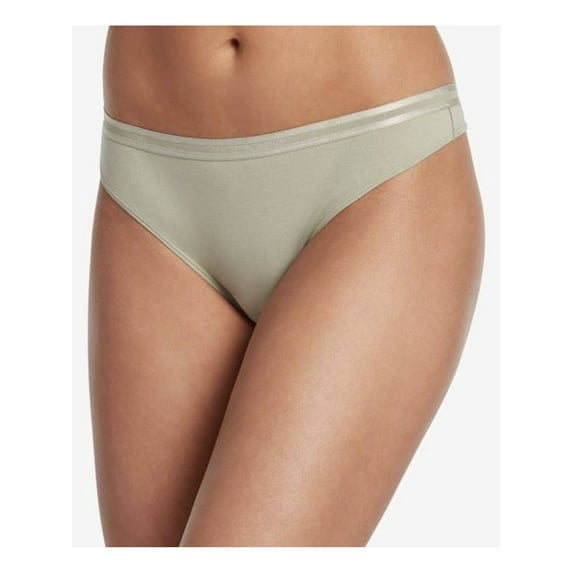 JOCKEY Intimates Green Everyday Thong Size: L