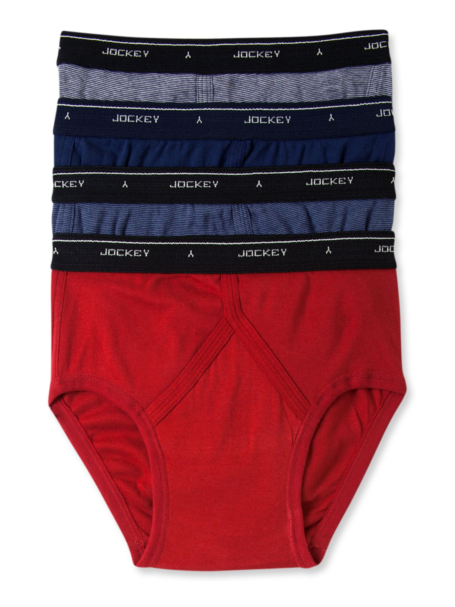 JOCKEY Mens 4 Pack Blue LowRise, Staycool Everyday Briefs Size 38