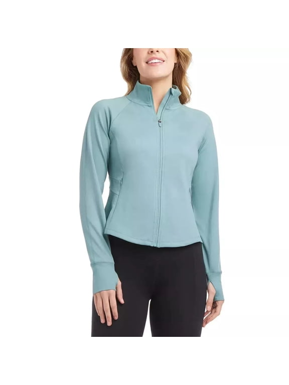 ,TULIP HEM YOGA JACKET, MEDIUM,ARTRIC